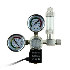 Regulador de CO₂ com Válvula Solenóide Bivolt